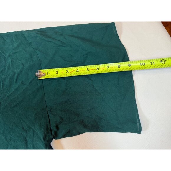 Karlie Green Hooded Top Lightweight Pullover Style Medium Drawstring - Picture 3 of 7